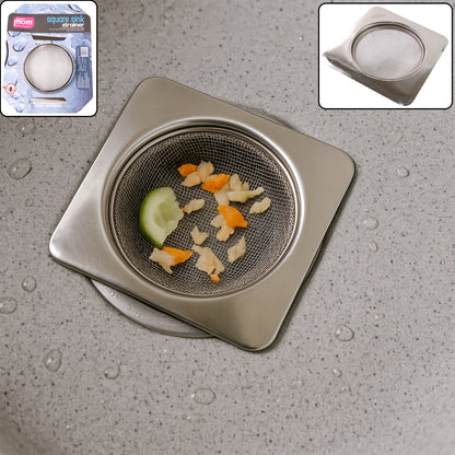 Stainless Steel Square Sink Strainer (1 Pc) Default Title - Anthro Bazaar