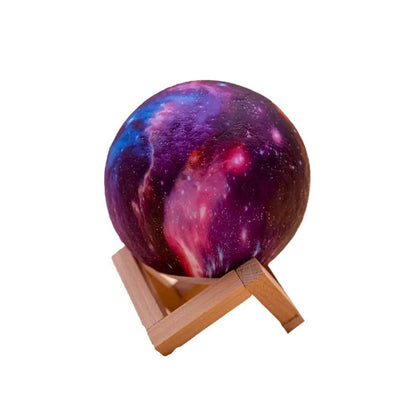 2-in-1 LED Moon Lamp &amp; Aroma Diffuser – 3D Printed Night Light Humidifier