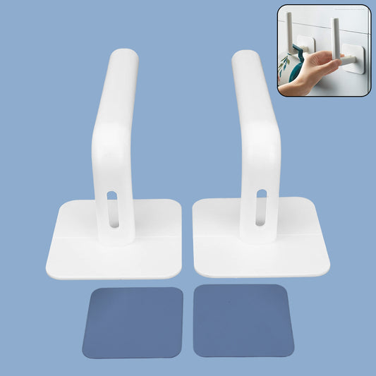 Multipurpose Shelf Organizer Hanging Storage Rack (2 Adhesive Hook)