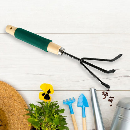 Heavy Duty Gardening Tools - Wooden Handles [3 Pcs Set]