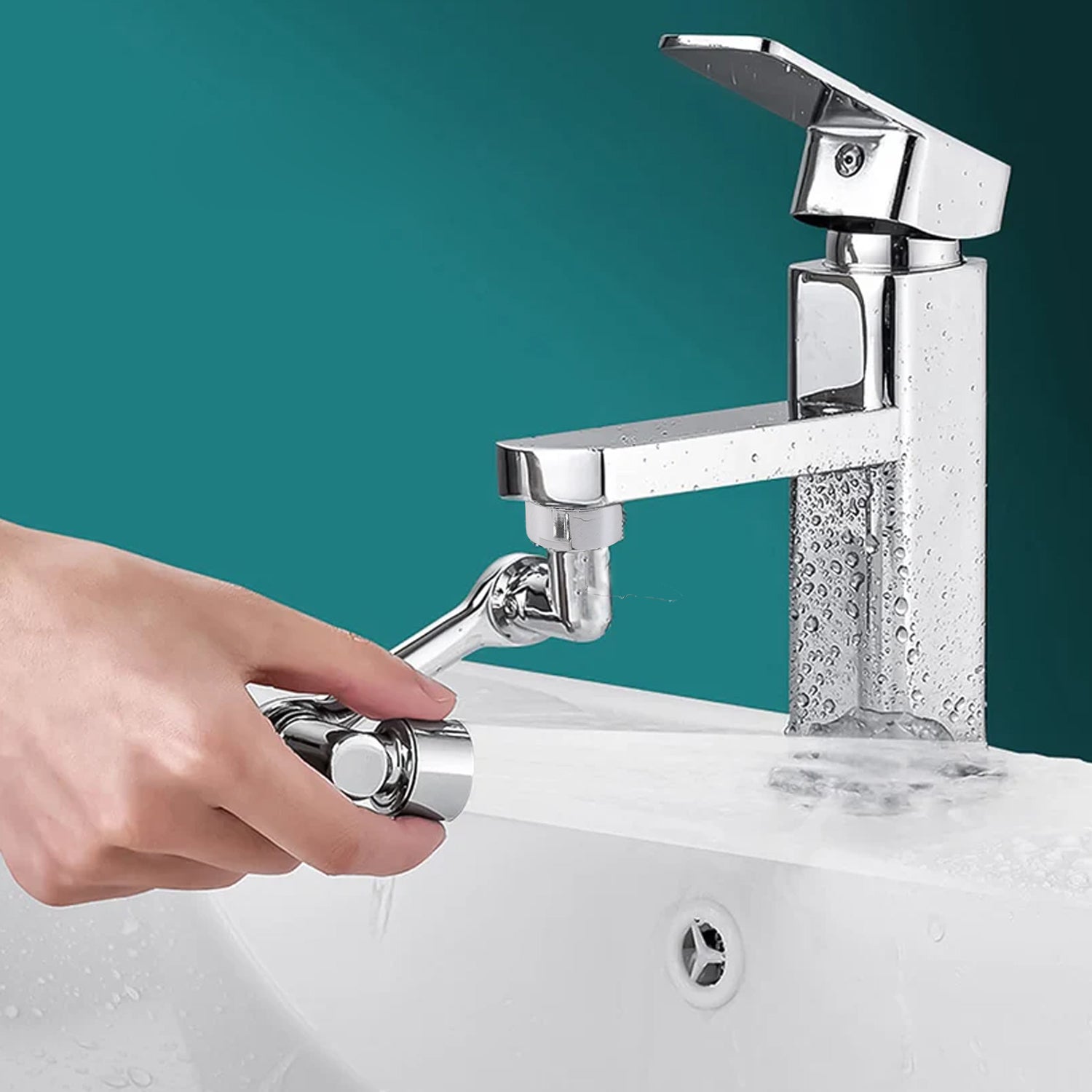 Universal Faucet Extension Splash-proof Nozzle (1 Pc) Default Title - Anthro Bazaar