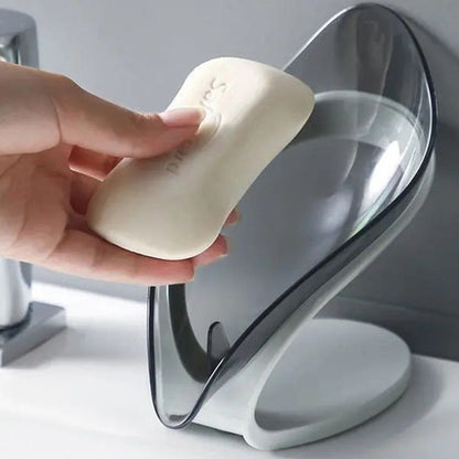4794 New Leaf Soap Box Used In All Kinds Of Household And Bathroom Places As A Soap Stand And Case. Default Title - Anthro Bazaar