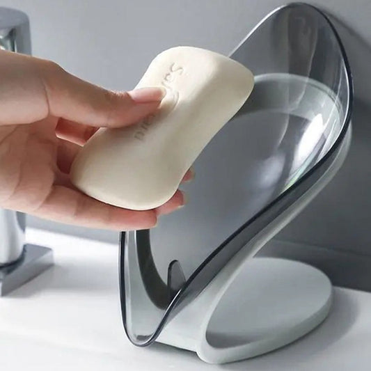 4794 New Leaf Soap Box Used In All Kinds Of Household And Bathroom Places As A Soap Stand And Case. Default Title - Anthro Bazaar