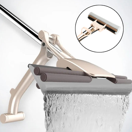 15721 Sponge Mop Super Absorbent Sponge-head-self-cleaning Miracle-mop Default Title - Anthro Bazaar