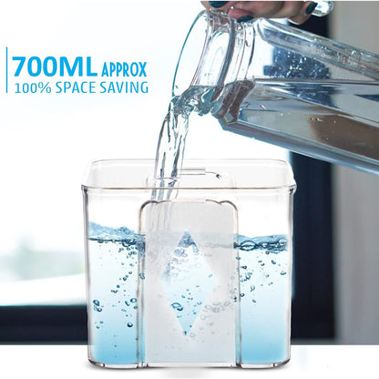 Square Container 700ml [4pc]