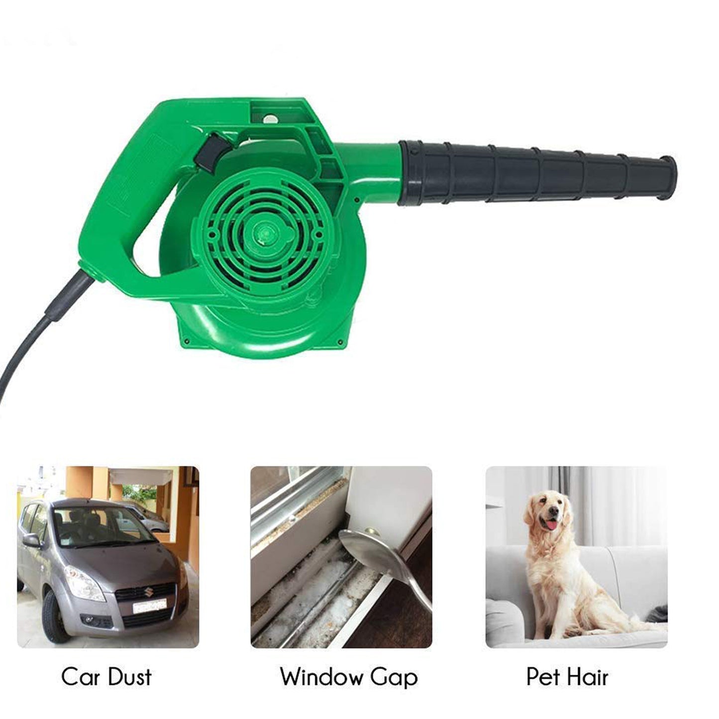 13,000 RPM Portable Dust & Leaf Cleaner | Multipurpose Blower for Home, Car, PC & Garden