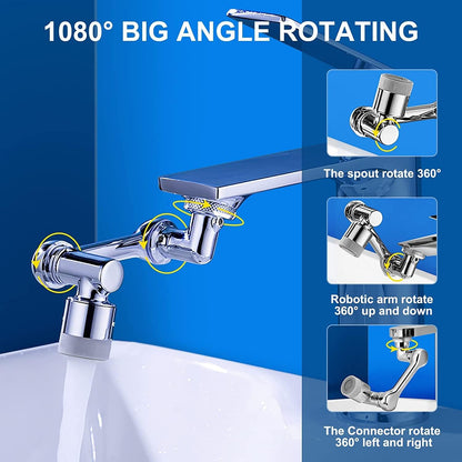 Flexible Faucet Splash Head (Sturdy ABS Material)