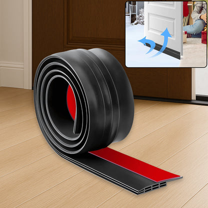 1 Meter Self-adhesive Silicone Door Bottom Seal Strip (1 Mtr 1 Pc) Default Title - Anthro Bazaar