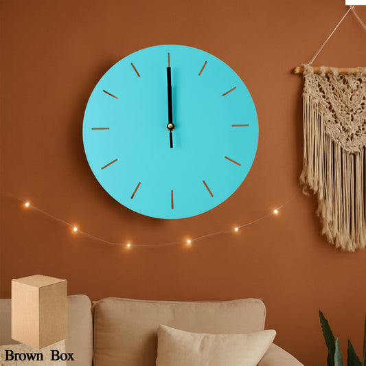 Contemporary Minimal Wall Clock (1 Pc) Default Title - Anthro Bazaar