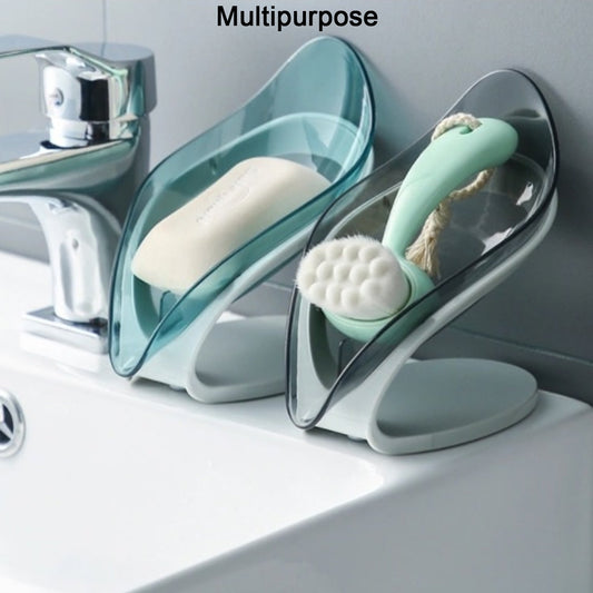 4794 New Leaf Soap Box Used In All Kinds Of Household And Bathroom Places As A Soap Stand And Case. Default Title - Anthro Bazaar