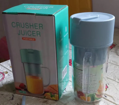 6-Blade Mini Travel Juicer Mixer for Shakes, Baby Food & Fresh Juice