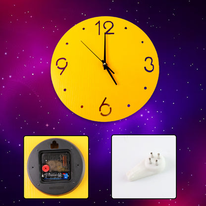 Modern Minimalist Wall Clock For Home Office Dcor (1 Pc) Default Title - Anthro Bazaar