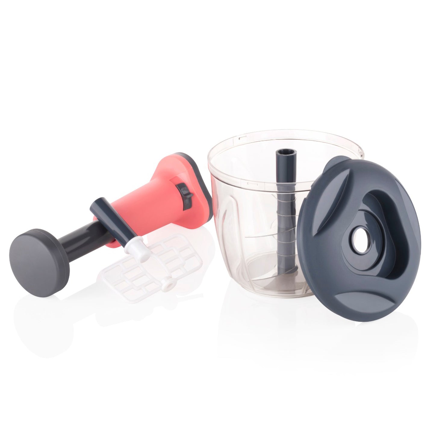 Push Up Chopper With Blender Affixed With 6 Sharp Blade