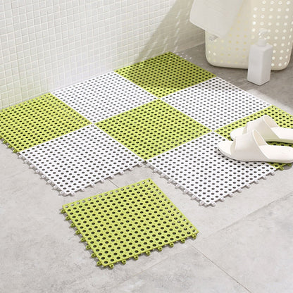 Bath Anti-Slip Mat (Pack of 6) | Non-Slip Plastic Mats for Wet Surfaces