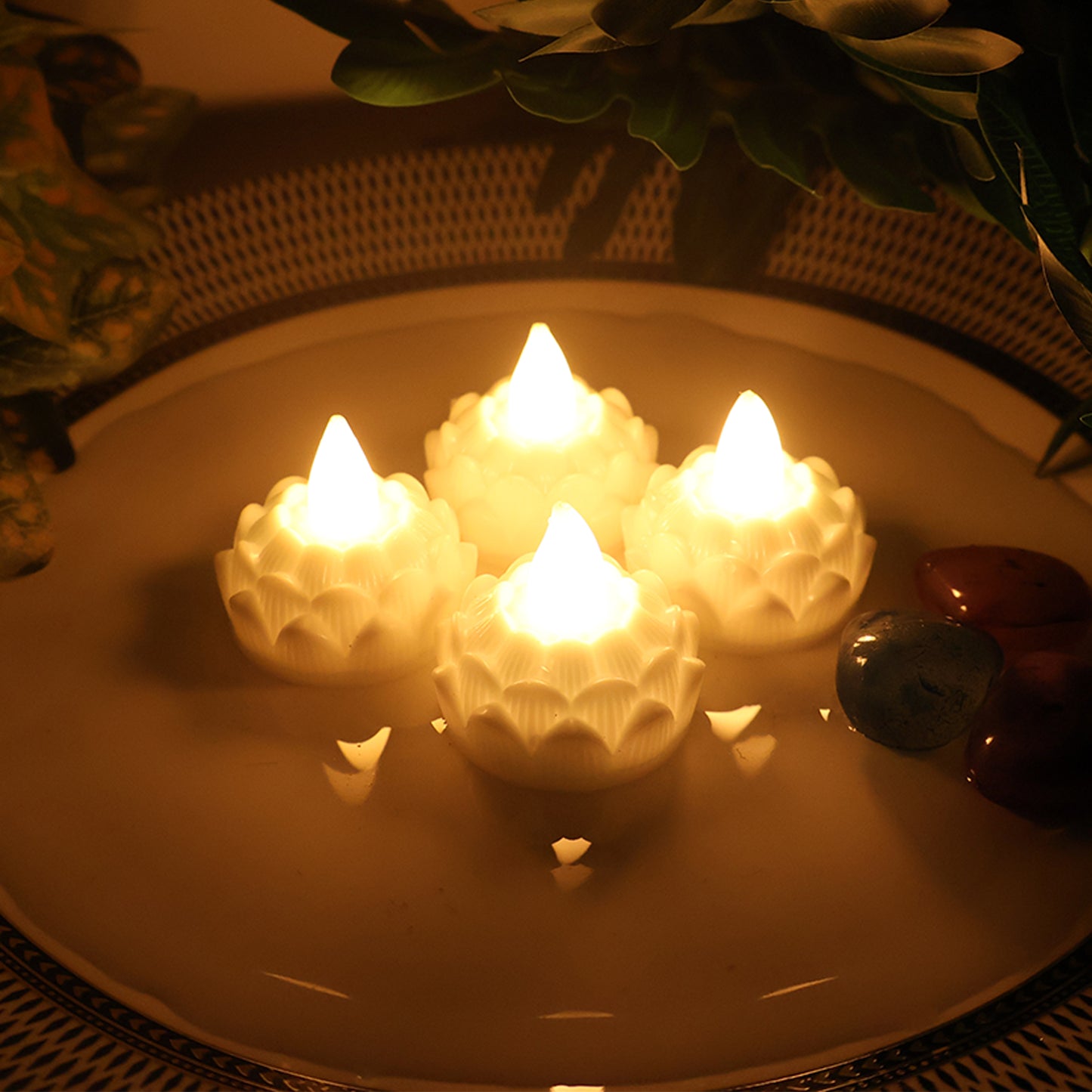 Floating Lotus LED Candles – Elegant, Safe & Hassle-Free Decor