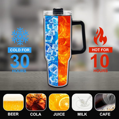 Premium 1200 ML Stainless Steel Travel Mug – Stay Hot, Stay Cool