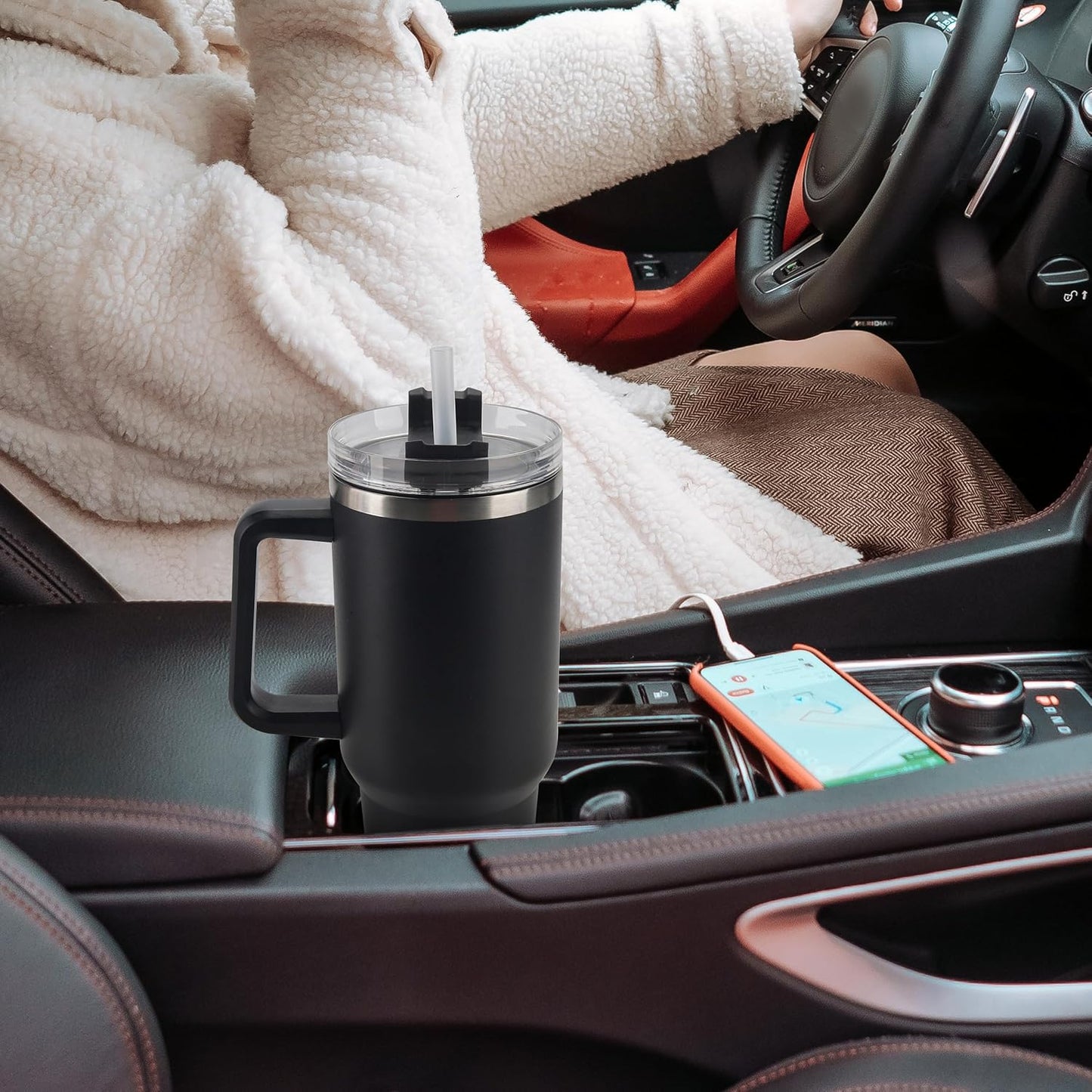 Premium 1200 ML Stainless Steel Travel Mug – Stay Hot, Stay Cool