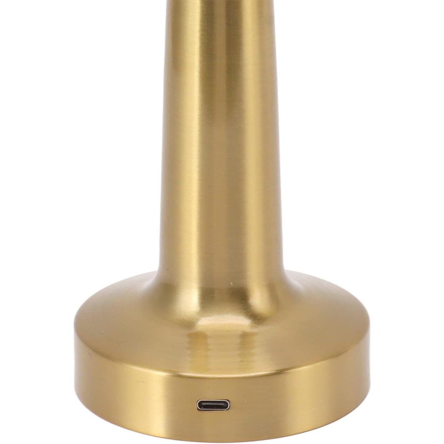 LED Touch Control Table Lamp | 3 Colour & 3 Brightness Dimmable [Gold texture]