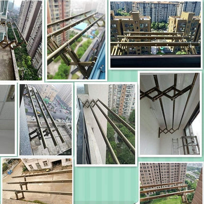 Wall Mounted Clothes Rail Drying Rack