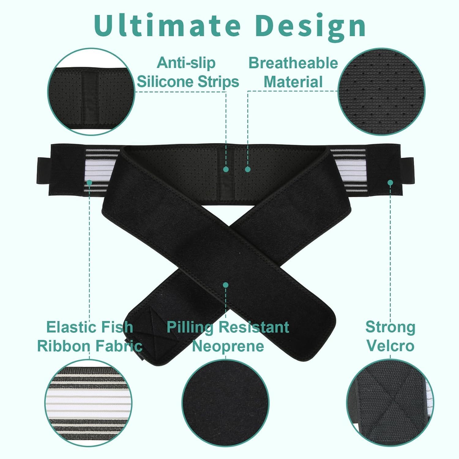 AlignHip™ Adjustable SI Joint Support Belt Default Title - Anthro Bazaar