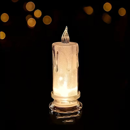 Acrylic LED Flameless Candle (1 Pc)