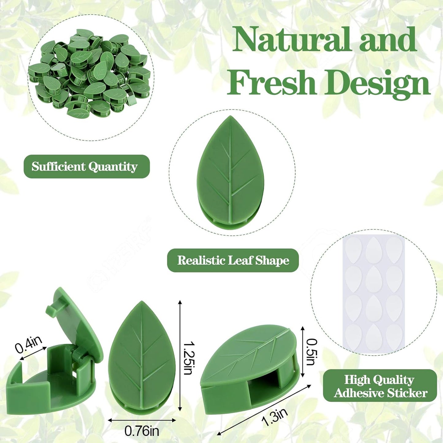 Plant Climbing Wall Fixture Clips (30 Pcs Set)