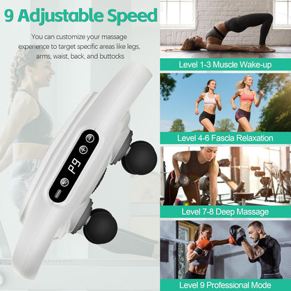 Massage Device with 6 Heads for better Relaxation.