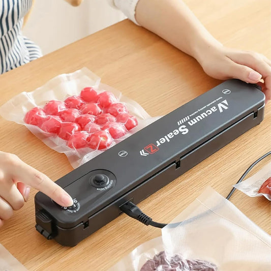 Vacuum Sealer Machine – Keep Food Fresh Longer (10 Pcs Bag Included)