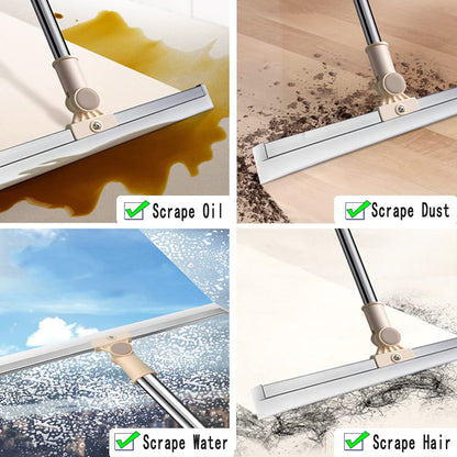 Floor Squeegee Silicone - Telescopic Handle