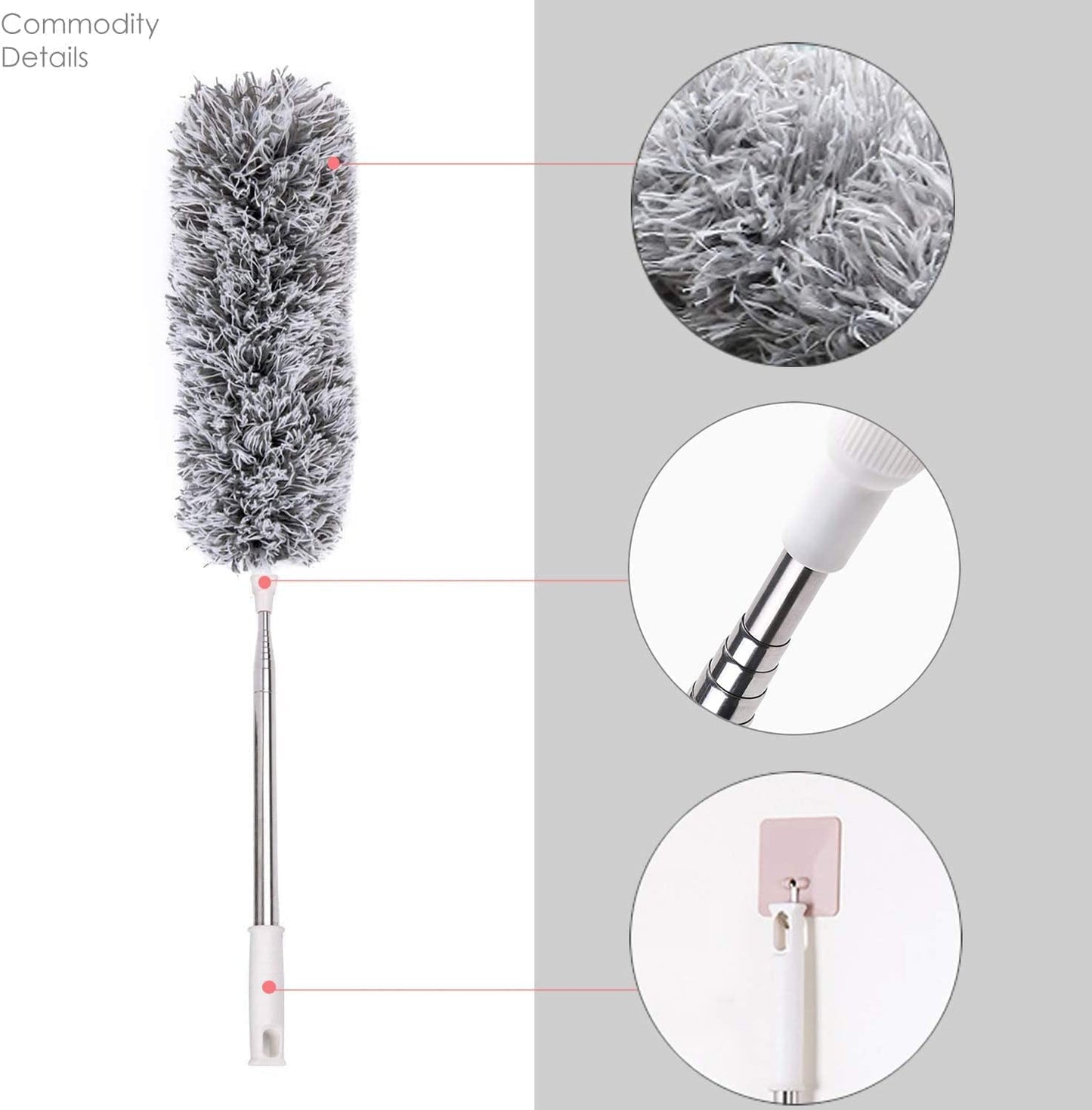 Microfiber Telescoping Duster – Clean High, Low & Everywhere in Between