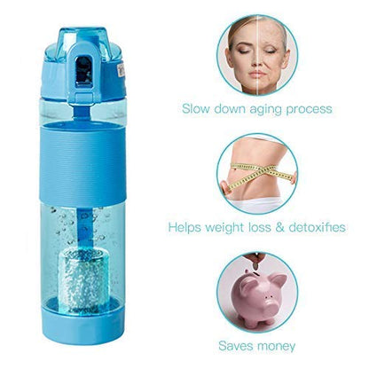 Water Bottle - Stylish Portable Food Grade Plastic