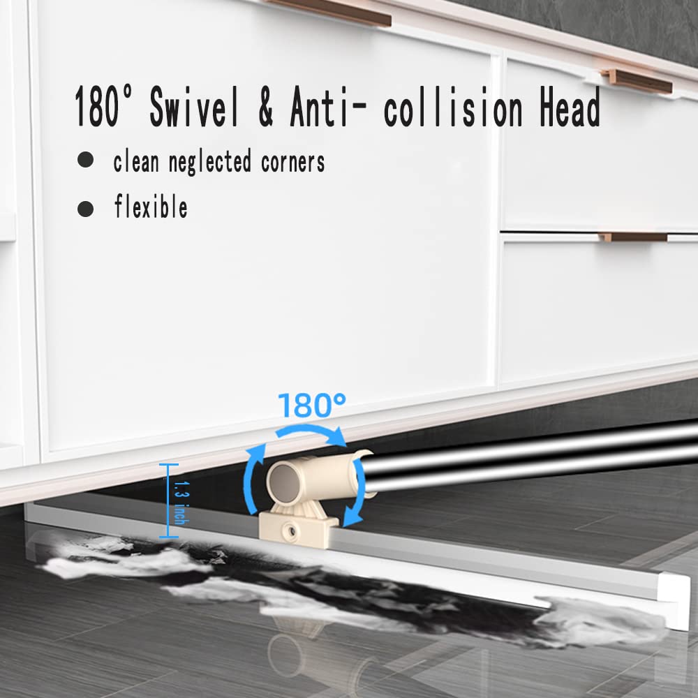 Floor Squeegee Silicone - Telescopic Handle