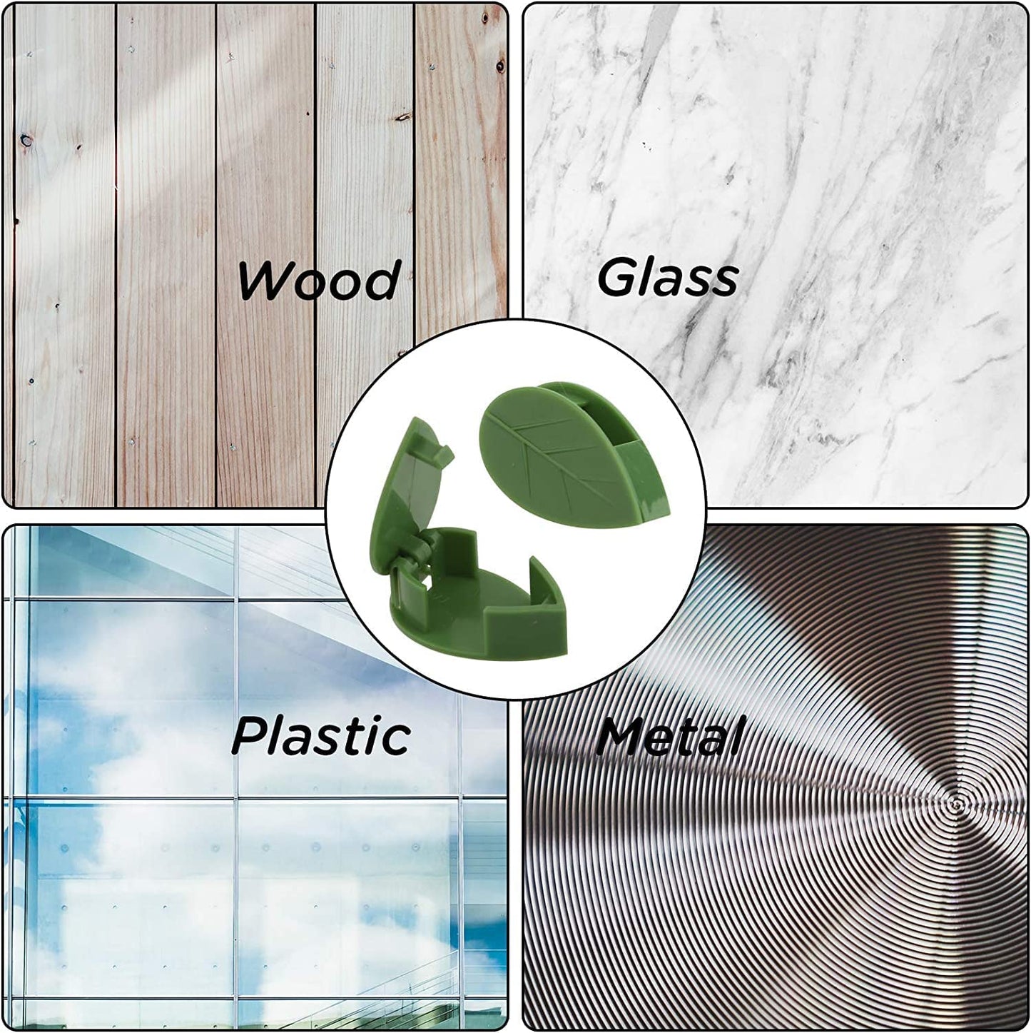 Plant Climbing Wall Fixture Clips (30 Pcs Set)