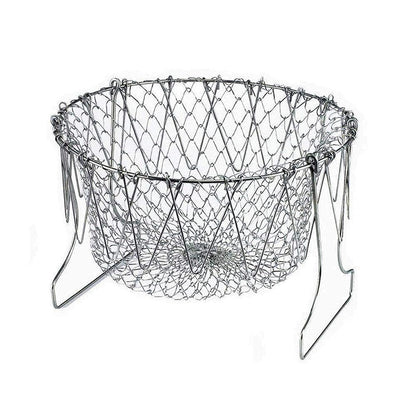 Stainless Steel Foldable Strainer - Chef Basket
