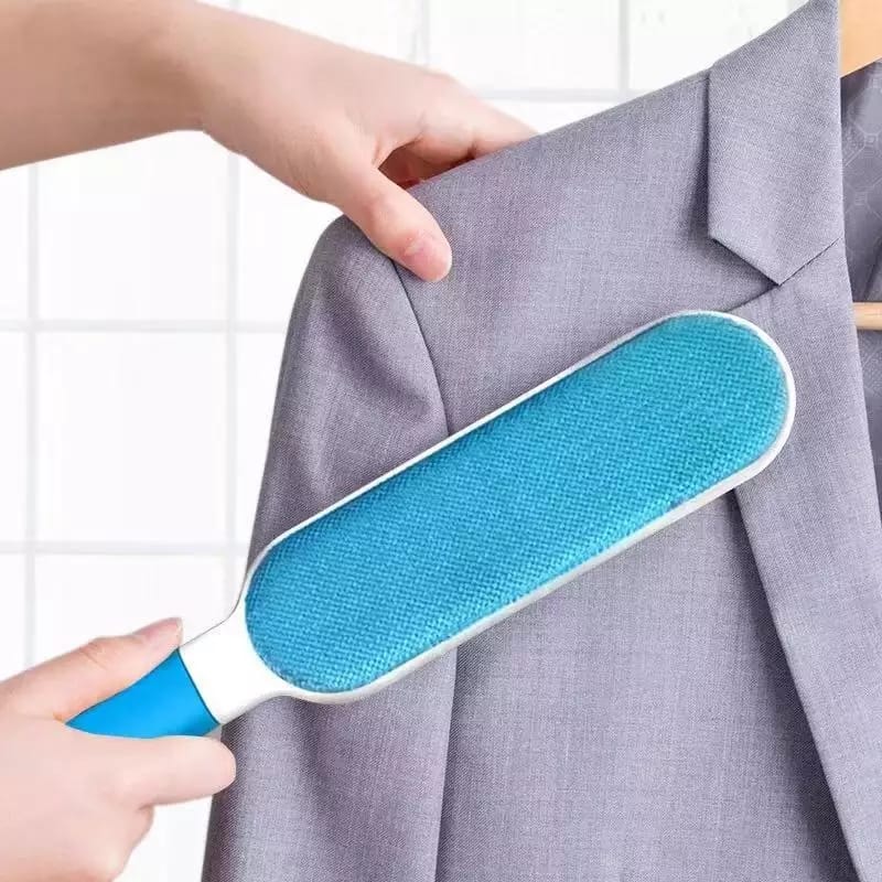 Pet Hair Remover Brush | Double-Sided Self-Cleaning & Reusable Lint Cleaner