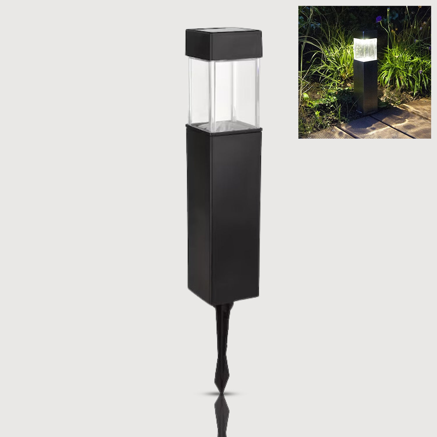 Big Garden Solar Light Outdoor Garden Park Driveway Light (1 Pc) Default Title - Anthro Bazaar