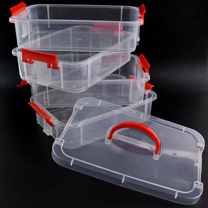 Transparent Multipurpose Plastic Storage Box [4-layer]
