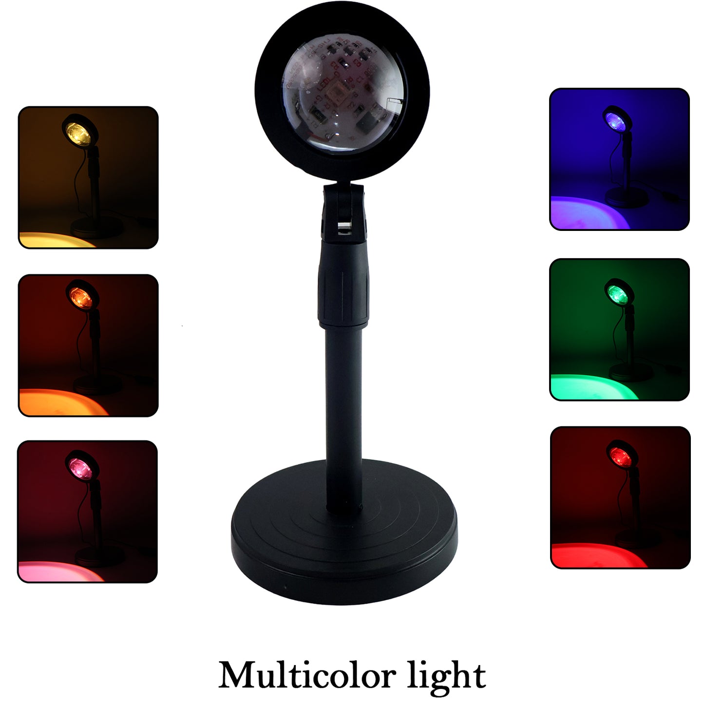 LED -4 Colors Sunset Projection Lamp