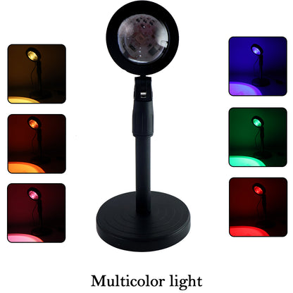 LED -4 Colors Sunset Projection Lamp