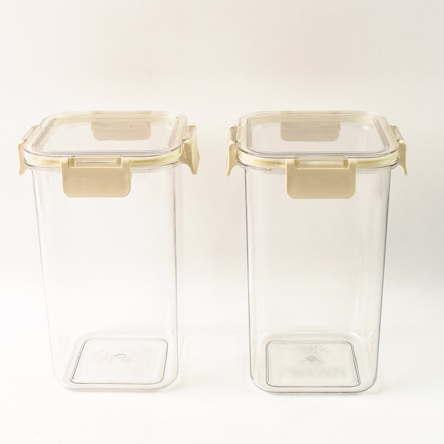 Apex Press N Lock Airtight Kitchen Storage Container Set (2pc1400ml) Approx Default Title - Anthro Bazaar