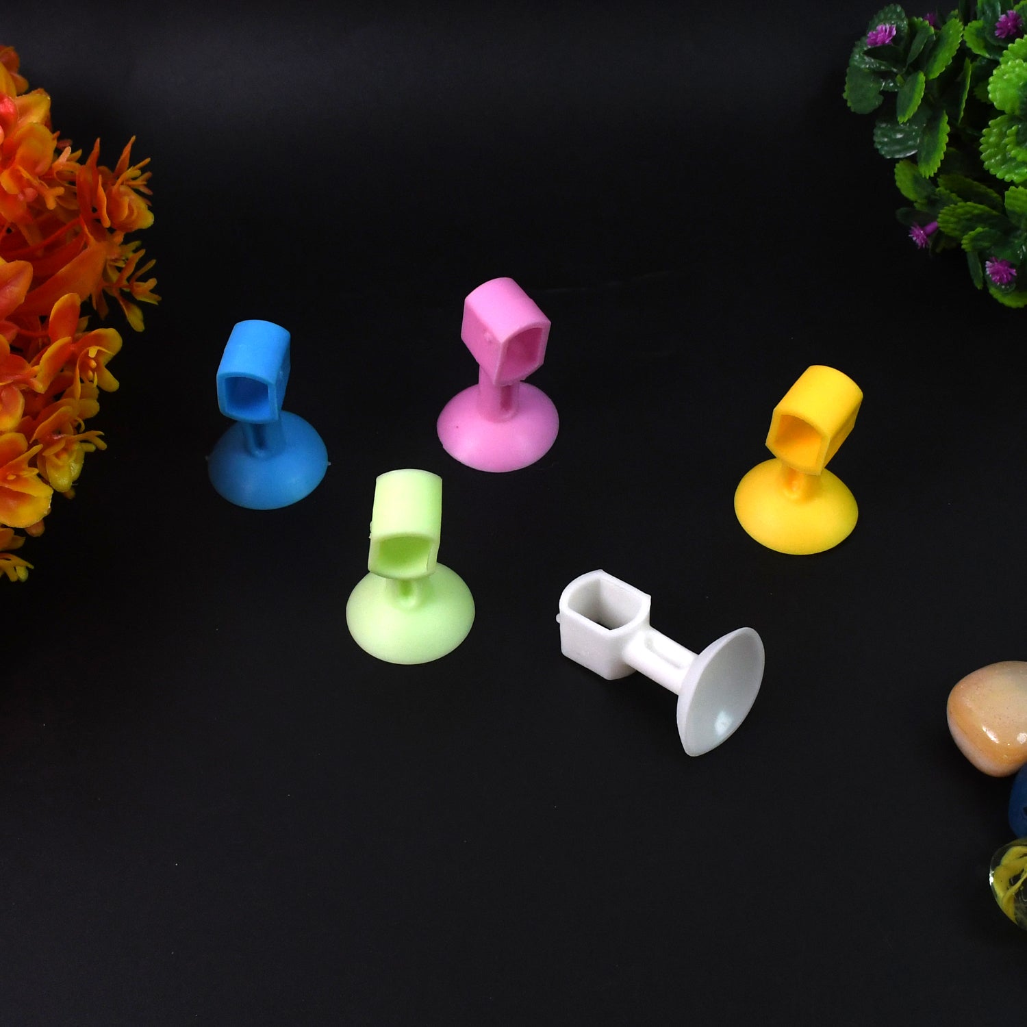 Self-sucking Silicone Door Stopper (5 Pcs Set) Default Title - Anthro Bazaar