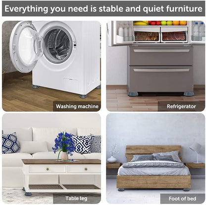 Anti Vibration Pads With Suction Cup Feet