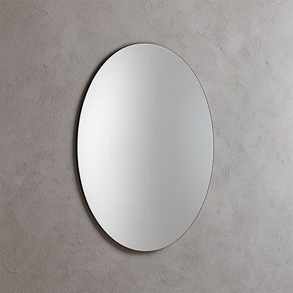 Elegant Oval Frameless Wall Mirror For Home Office Decor (6 Pc) Default Title - Anthro Bazaar