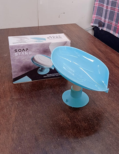 Soap Holder Stand Self Draining Soap Dish Holder Soap Box (1 Pc) Default Title - Anthro Bazaar