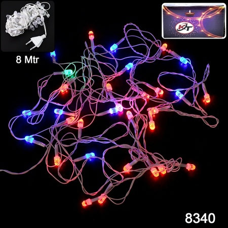 SparkleAura™ 8 Meter Multi-Color LED Fairy Lights
