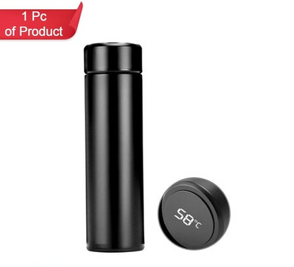 0698 Double Stainless Steel Wall Smart Flask Water Bottle ( B Grade ) Default Title - Anthro Bazaar