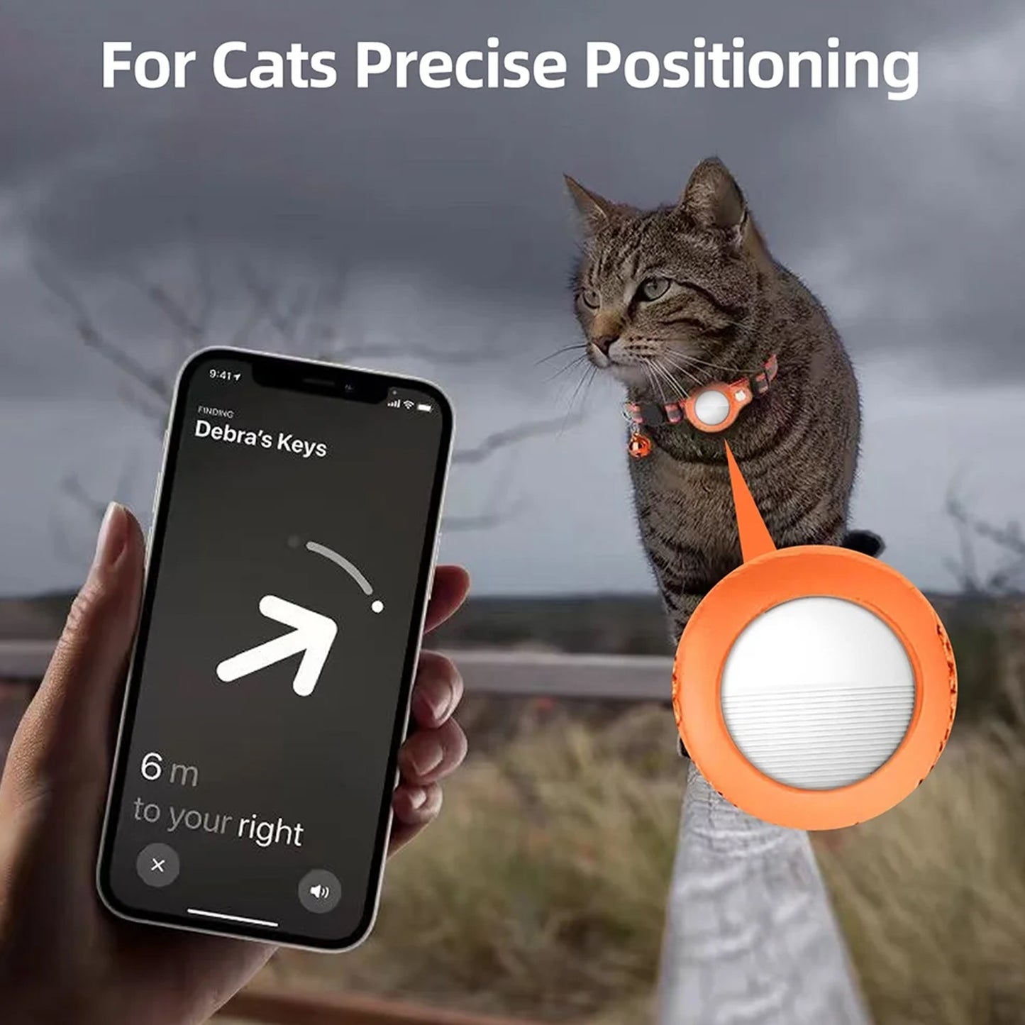 Finder Compatible With Find My App Global Tracking Gps Tracker With Sound Alarm Default Title - Anthro Bazaar