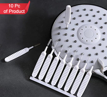 4985 10pcs Shower Nozzle Cleaning Brush Reusable Multifunctional Shower Head Anti-clogging Small Brush Default Title - Anthro Bazaar