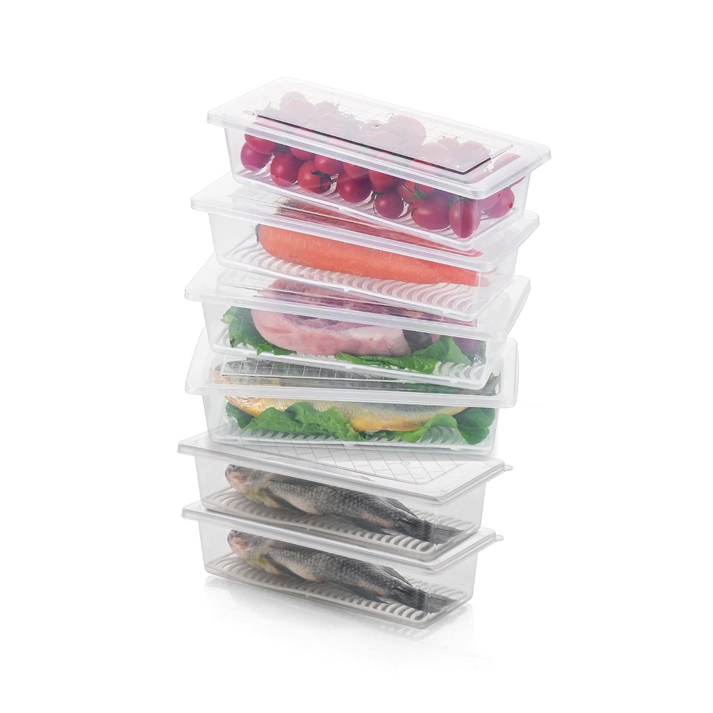 Kitchen Storage Container (Pack Of 6pc 1500ml)