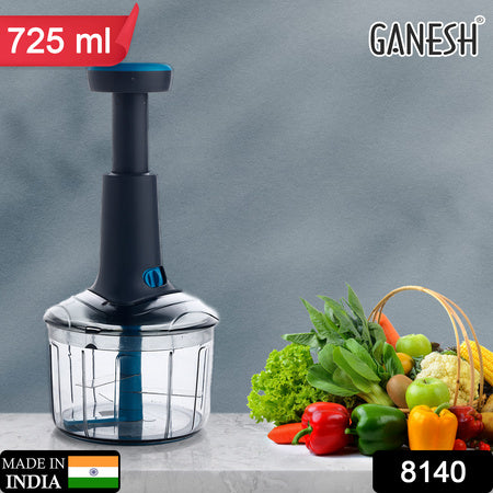 Ganesh Bingo Push Chopper – Quick & Easy Food Prep (725 ML)